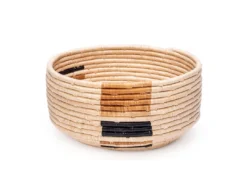 KAZI Home Goods Medium Banana Leaf Kisasa Basket