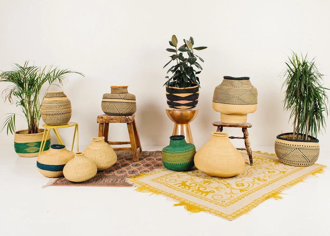 KAZI Medium Natural Grass Bud Vase Home Goods 4 KAZI Medium Natural Grass Bud Vase Home Goods