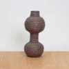 KAZI Metallic Prism Totem Vase