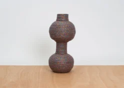 KAZI Metallic Prism Totem Vase