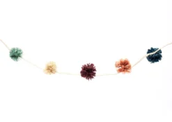 KAZI Home Goods Multicolor Pom Pom Garland