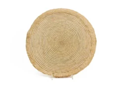 KAZI Natural Large Fringed Wall Charger