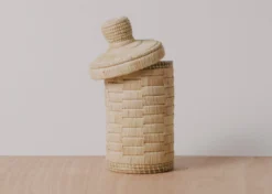 KAZI Natural Lidded Box