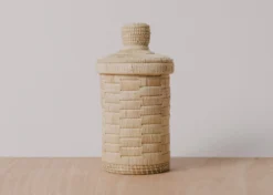 KAZI Natural Lidded Box