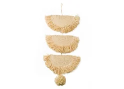 KAZI Natural Raffia Parade Mobile