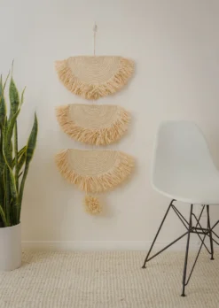 KAZI Natural Raffia Parade Mobile