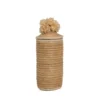 KAZI Home Goods Natural Tina Pom Pom Box 2 KAZI Home Goods Natural Tina Pom Pom Box