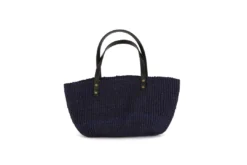 KAZI Navy Grass Handbag