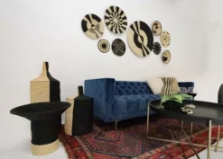 KAZI Home Goods Odetta Black + Natural Box I