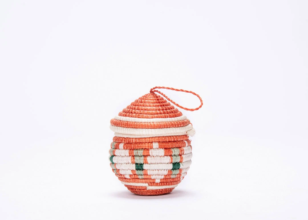 KAZI Orange Easter Egg Shaped Box 3 KAZI Orange Easter Egg Shaped Box