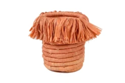KAZI Peach Fringed Brush Cup