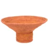 KAZI Peach Pedestal Bowl I 1 KAZI Peach Pedestal Bowl I