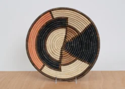 KAZI Home Goods Peach Totemic Extra Large Wall Bowl