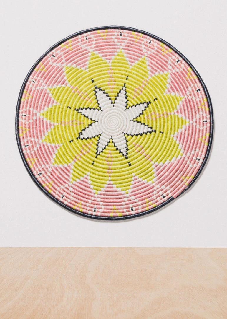 KAZI Home Goods Queen Of Blush Jumbo Wall Disc 3 KAZI Home Goods Queen Of Blush Jumbo Wall Disc