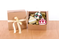 KAZI Red Bulb Ornament 10 KAZI Red Bulb Ornament