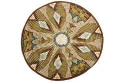 KAZI Home Goods Sand Fleur Plate