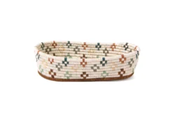 KAZI Home Goods Shades Of Sand Oval Basket