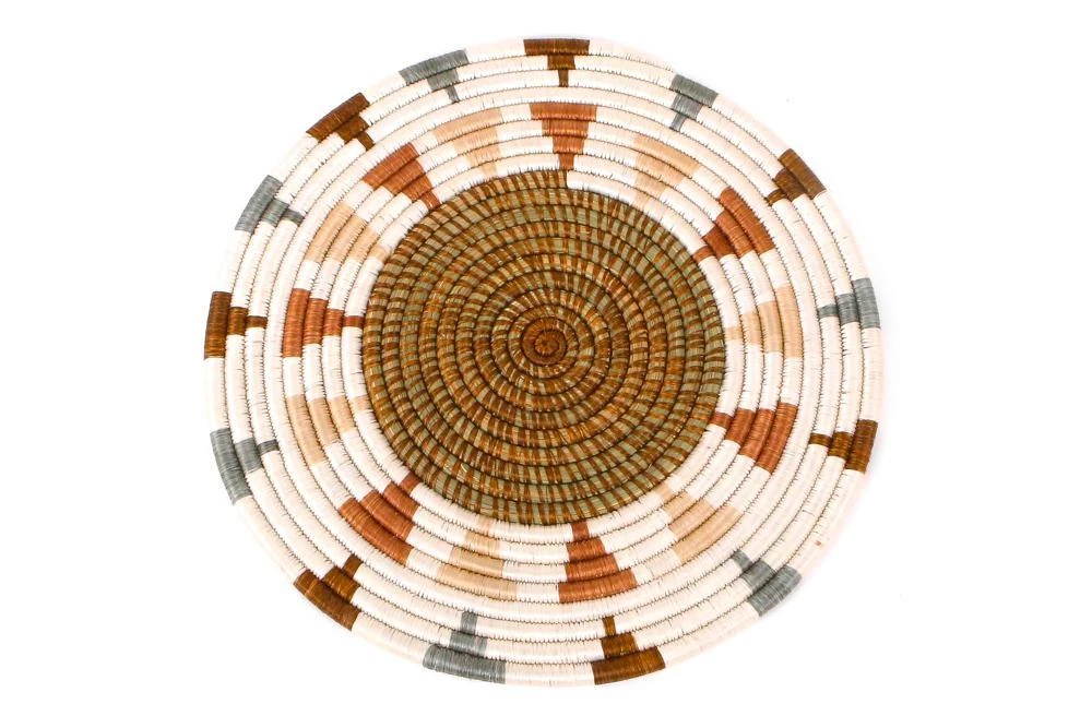 KAZI Shades Of Sand Placemat + Wall Hanging 3 KAZI Shades Of Sand Placemat + Wall Hanging