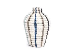 KAZI Silver Blue Atelier Vase Home Goods