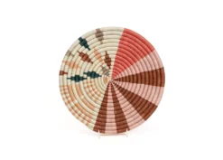 KAZI Small Coral + Clay Fani Trivet
