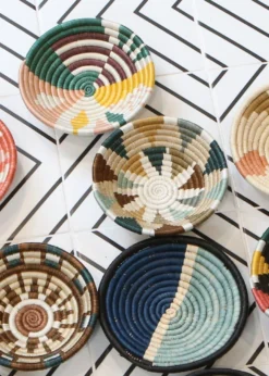 KAZI Small Dusty Peach + Fir Biko Bowl Home Goods 11 KAZI Small Dusty Peach + Fir Biko Bowl Home Goods