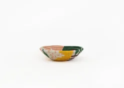 KAZI Small Dusty Peach + Fir Biko Bowl Home Goods