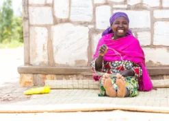 KAZI Small Neon Mtoto Bowl Home Goods