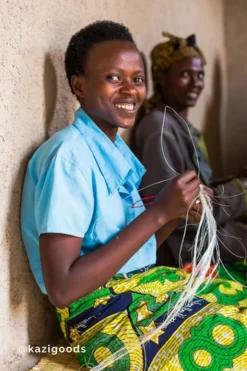 KAZI Soft Blue + Navy Bulb Ornament 11 KAZI Soft Blue + Navy Bulb Ornament