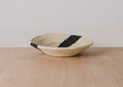 KAZI Best Sellers Striped Black + Natural Medium Bowl