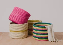 KAZI Sun + Natural Storage Basket II Home Goods