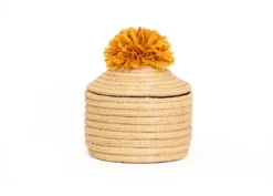KAZI Home Goods Sunset Penelope Pom Pom Box