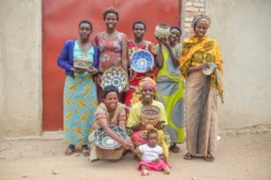 KAZI Home Goods Sunset Tina Pom Pom Box 6 KAZI Home Goods Sunset Tina Pom Pom Box