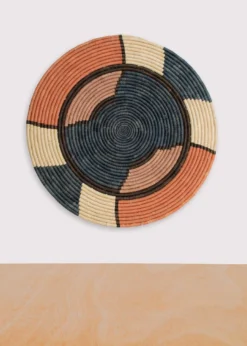 KAZI Tabia Peach Wall Plate II Home Goods