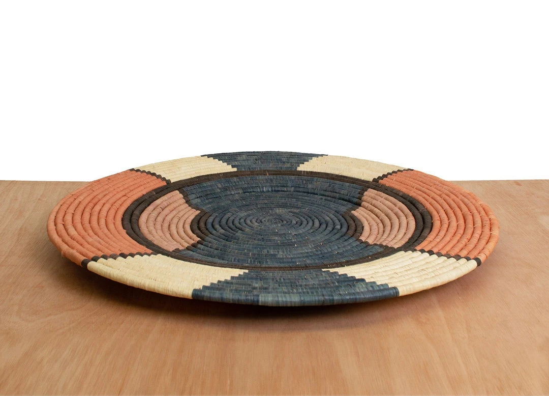 KAZI Tabia Peach Wall Plate II Home Goods 5 KAZI Tabia Peach Wall Plate II Home Goods