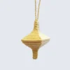 KAZI Teardrop Gold Metallic Ornament Fair Trade 1 KAZI Teardrop Gold Metallic Ornament Fair Trade
