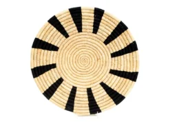 KAZI Home Goods Tiled Natural Wall Plate