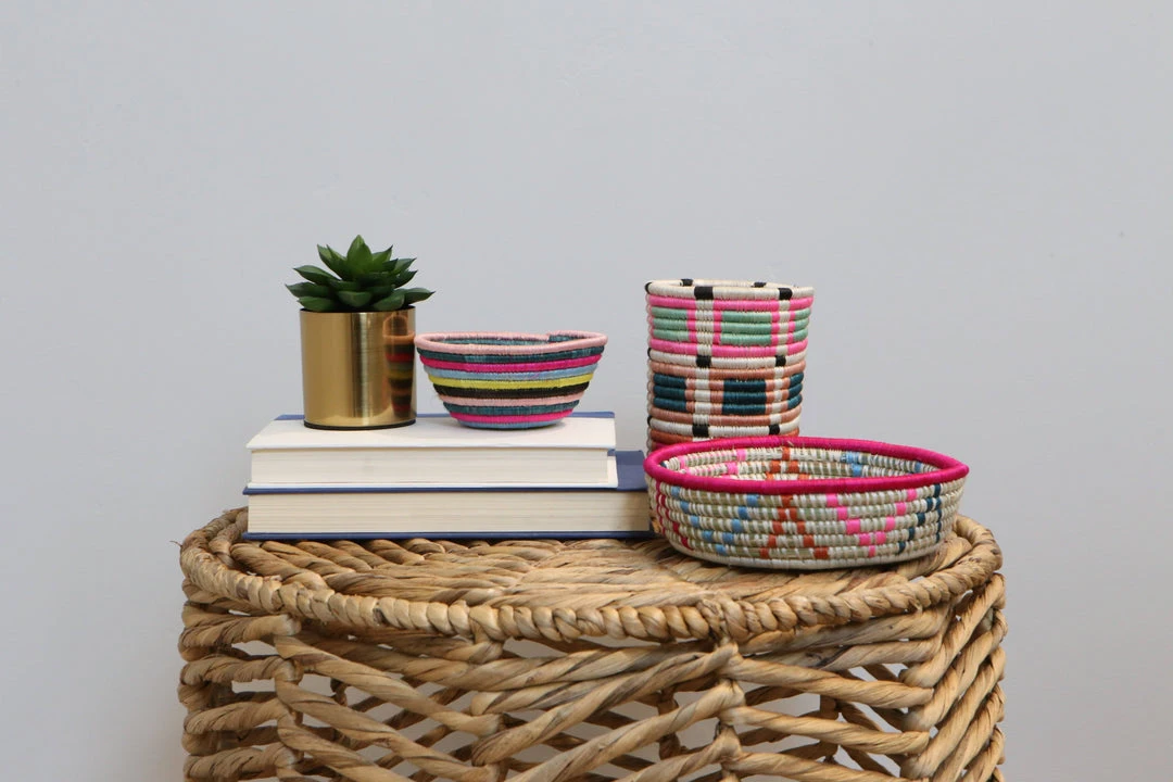 KAZI Home Goods Tiny Vivid Viola Catch All 4 KAZI Home Goods Tiny Vivid Viola Catch All