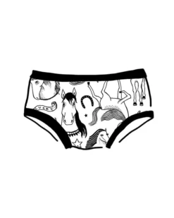 Thunderpants USA Kids' Lucky Horses Underwear Fair Trade