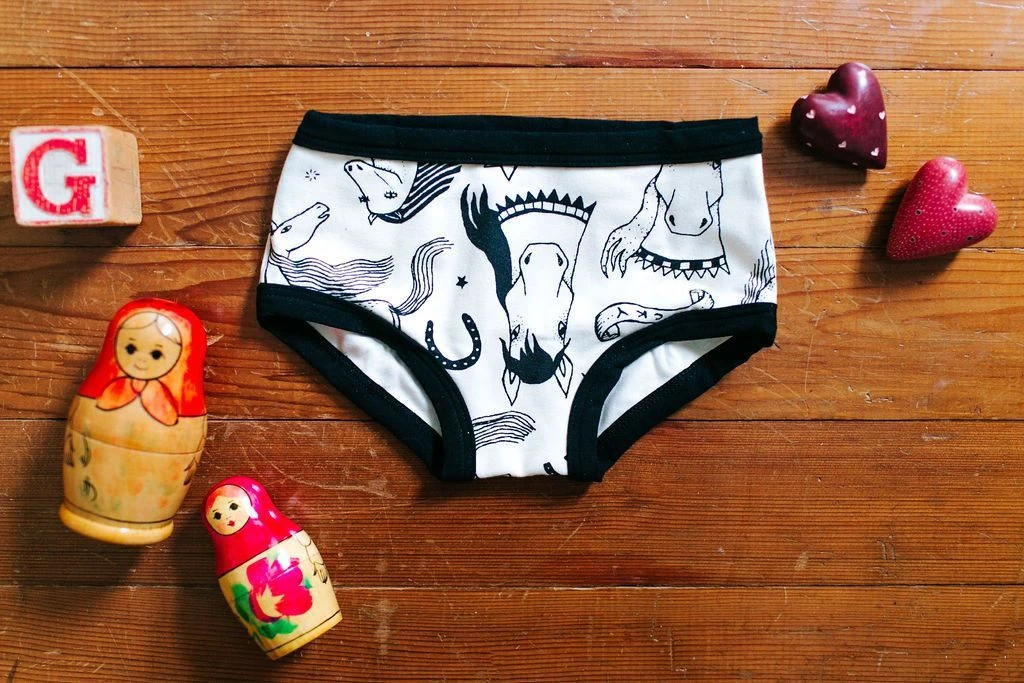 Thunderpants USA Kids' Lucky Horses Underwear Fair Trade 4 Thunderpants USA Kids' Lucky Horses Underwear Fair Trade
