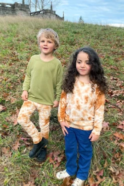 North Of West Kids' Tie Dye Jogger - Amber 11 North Of West Kids' Tie Dye Jogger - Amber