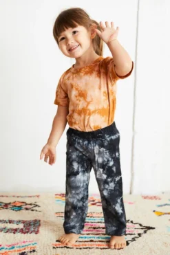 North Of West Kids' Tie Dye Tee - Amber