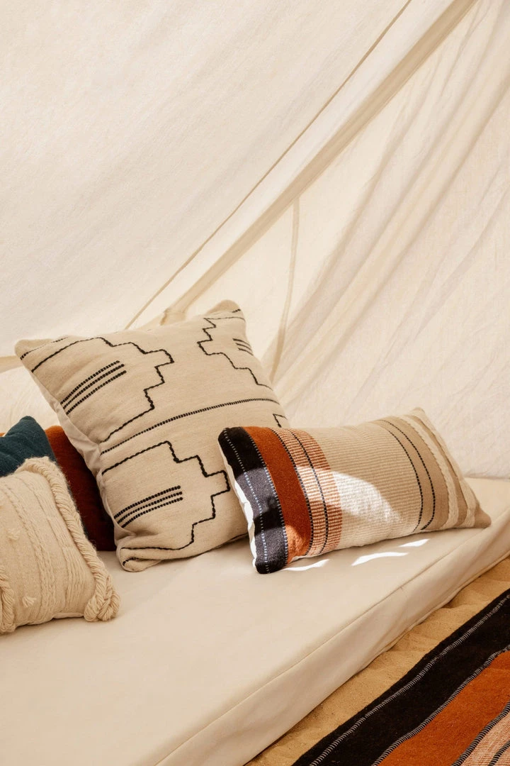 Kiliim Best Sellers Black Drift Wool Throw Pillow Cover 4 Kiliim Best Sellers Black Drift Wool Throw Pillow Cover