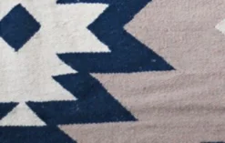 Kiliim Blue Medallions Wool Rug Home Goods