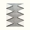Kiliim Frilled Diamonds Wool Runner / Rug
