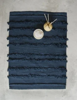 Kiliim Navy Tuft Bath Mat Best Sellers