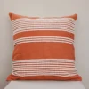 Kiliim Orange Meadow Floor Cushion Cover Home Goods