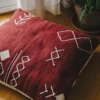 Kiliim Home Goods Scattered Stitch Wool Floor Pillow Cover 1 Kiliim Home Goods Scattered Stitch Wool Floor Pillow Cover