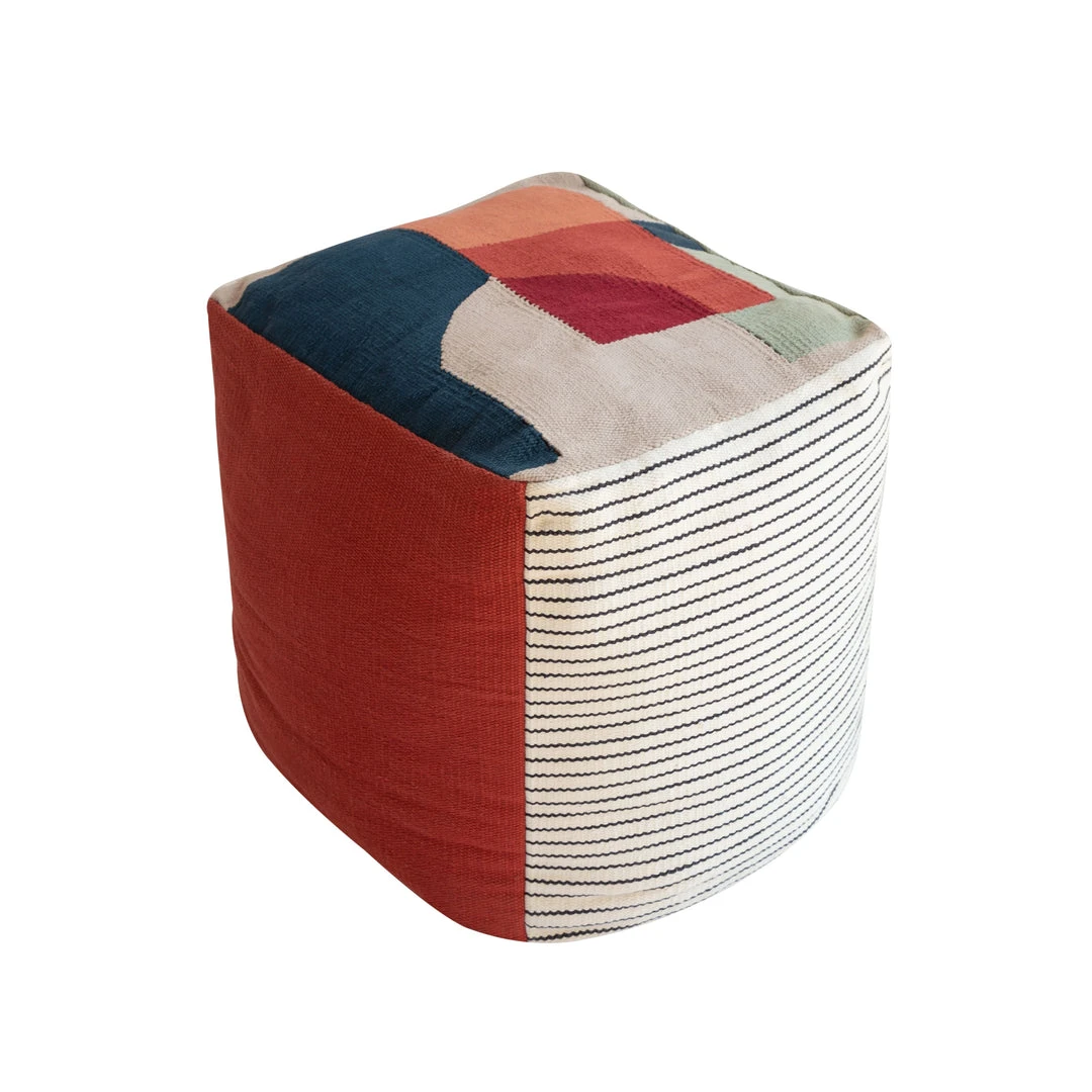 Kiliim Temple Pouf Home Goods 3 Kiliim Temple Pouf Home Goods
