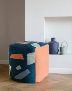 Kiliim Terrazzo Pouf