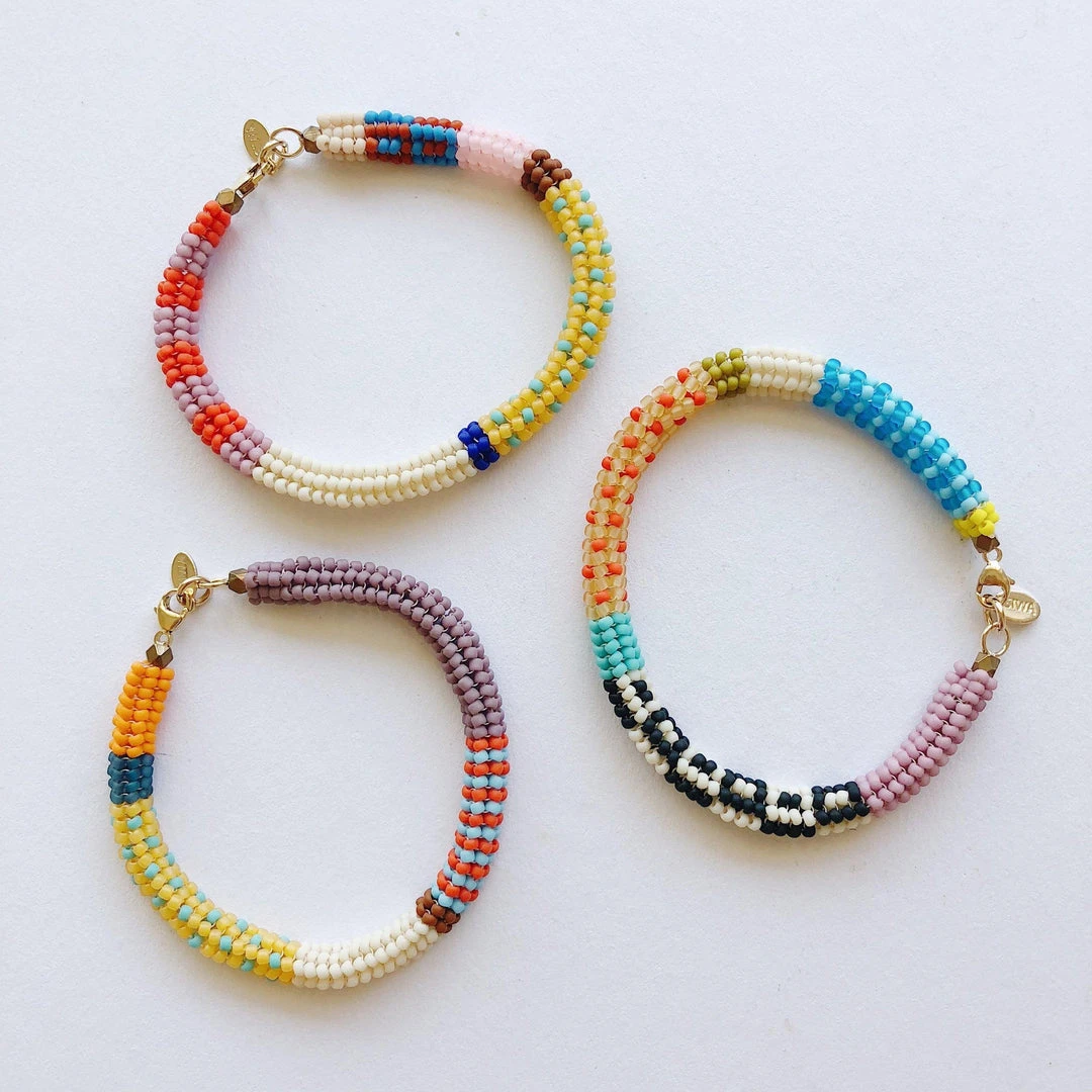 Kisiwa Cuerda One Of A Kind Beaded Bracelet Jewelry 6 Kisiwa Cuerda One Of A Kind Beaded Bracelet Jewelry